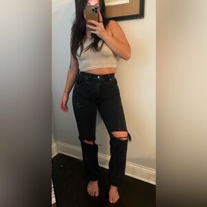 Abercrombie & fitch 90s straight ultra high rise jeans